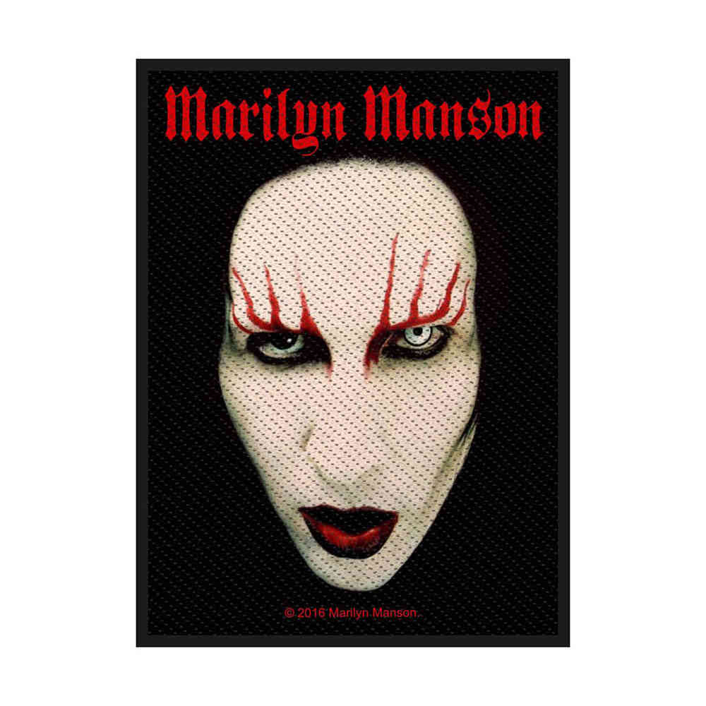 Marilyn Manson - Face Patch - Multicolours